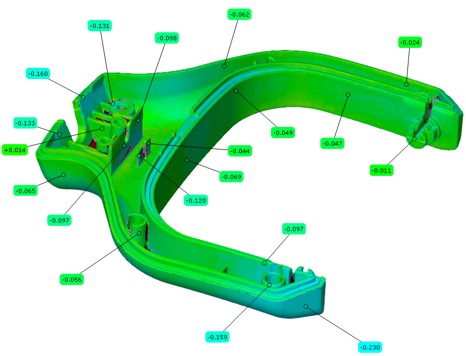 Scanner 3D Métrologie