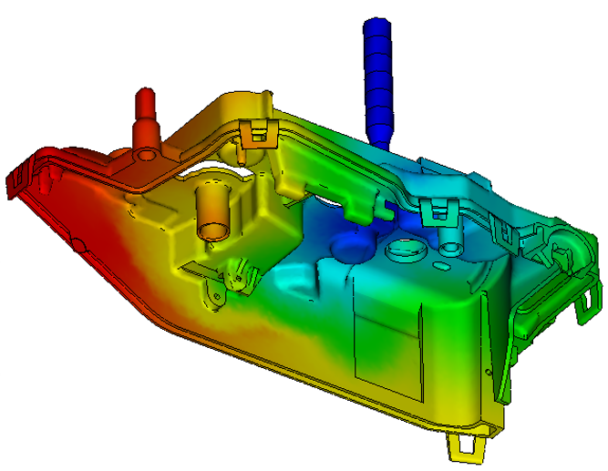 Boitier de serrure automobile pour analyse MuCell